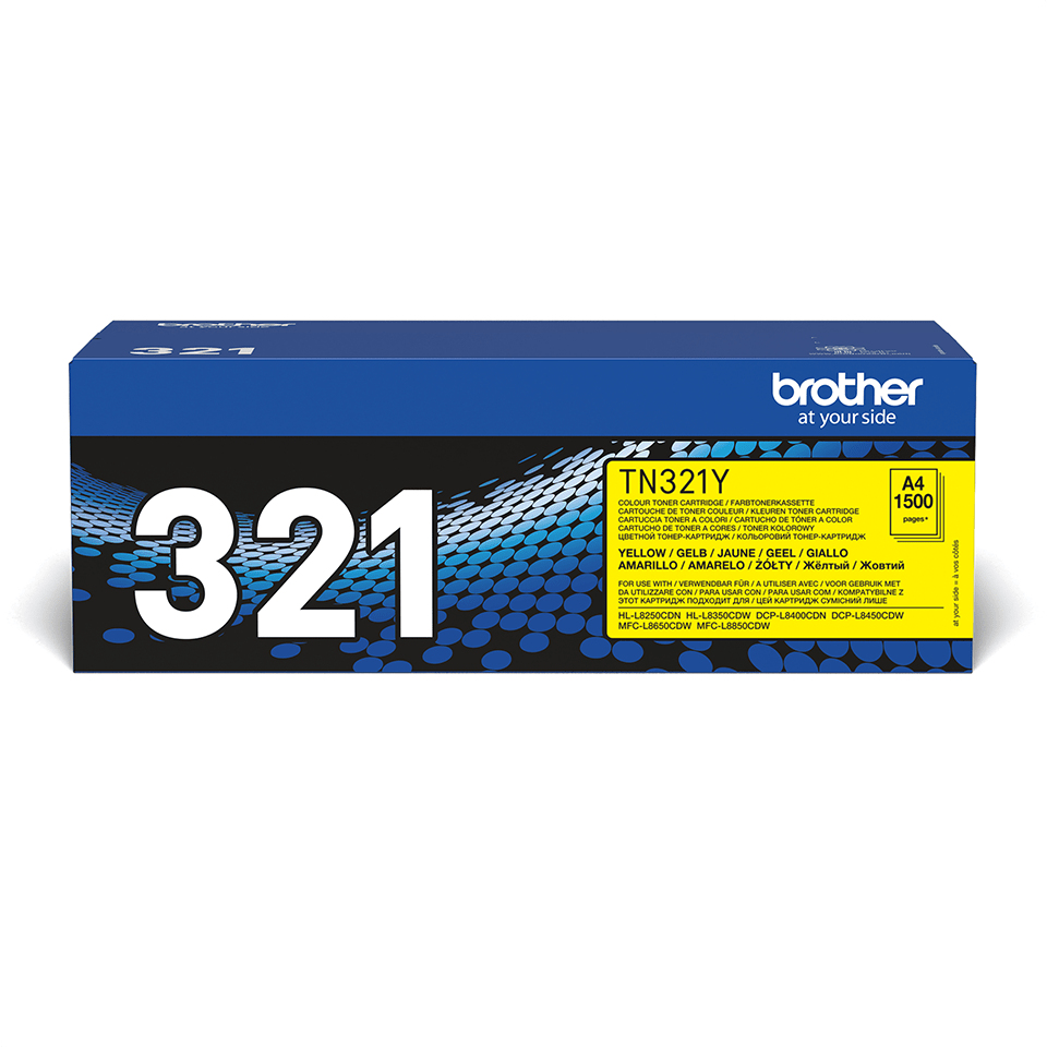 Brother Toner TN-321Y | 1500Sider | Gul
