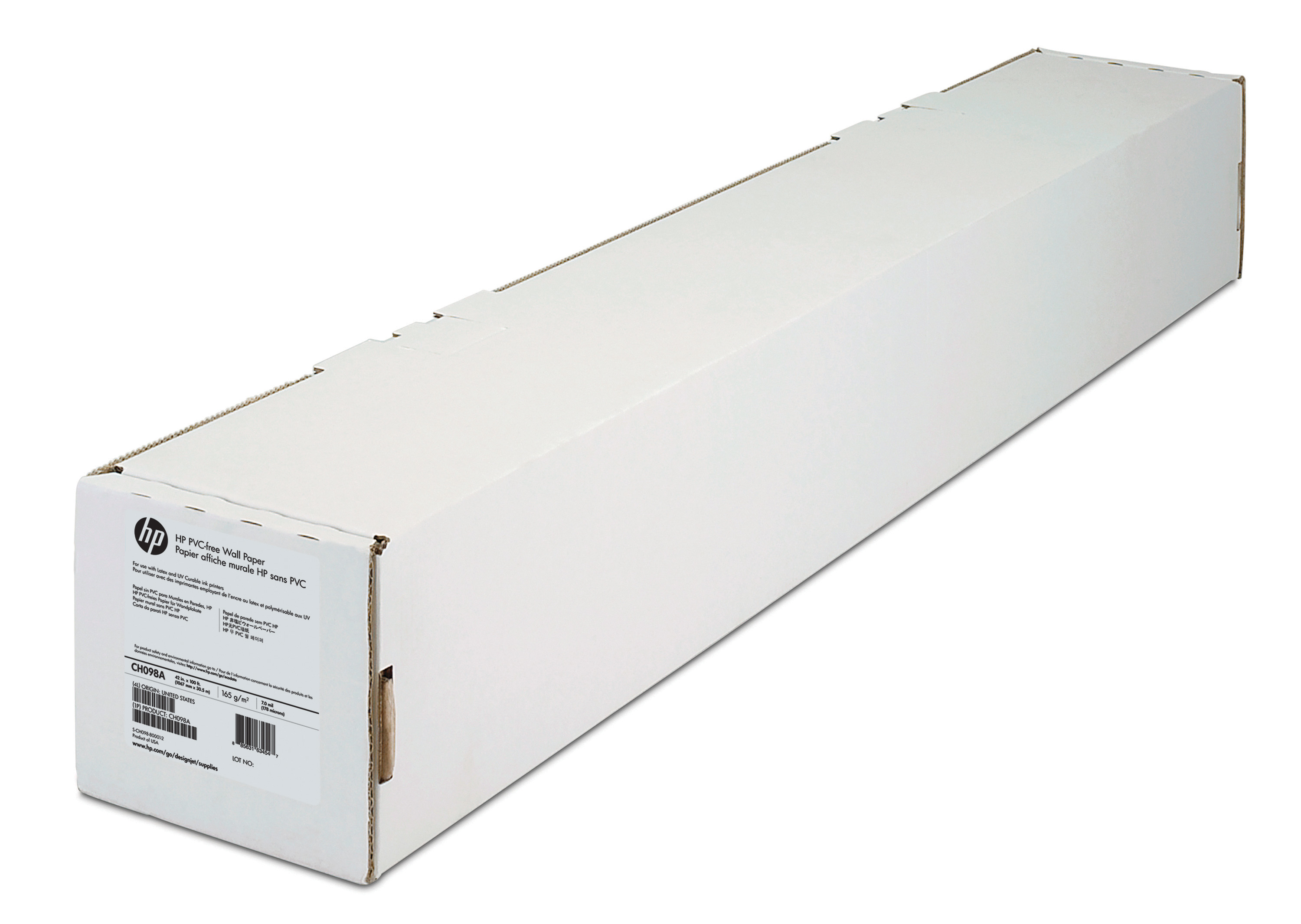 HP PVC-freies Papier fuer Wandplakate 1.067 mm x 30,5 m 42Zoll 175g/m2