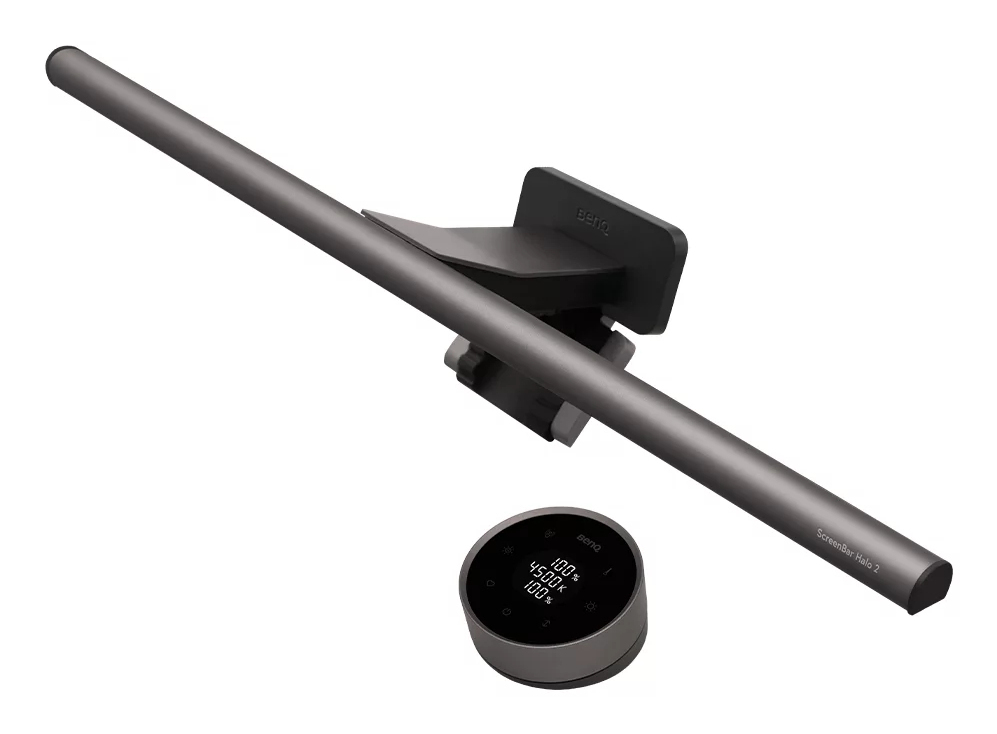 BenQ ScreenBar HALO-2 e-Reading Lamp | Wireless Controller | Grå