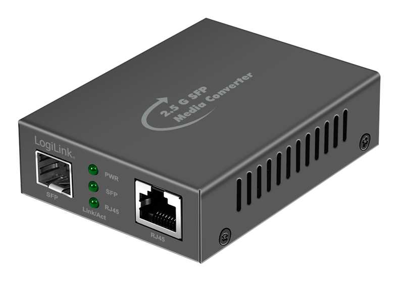 2.5 Gigabit Media Converter RJ45 to SFP