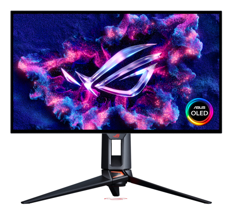 67,3 cm (26.5") 3840 x 2160 Pixel ASUS 90LM0CY1-B01971 16:9 4K Ultra HD WOLED 0,03 ms 240 Hz HDR DisplayPort HDMI USB-Hub Pivot Height VESA