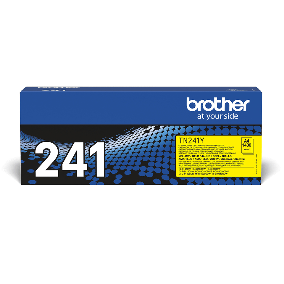 Brother Toner TN241Y | 1400Sider | Gul