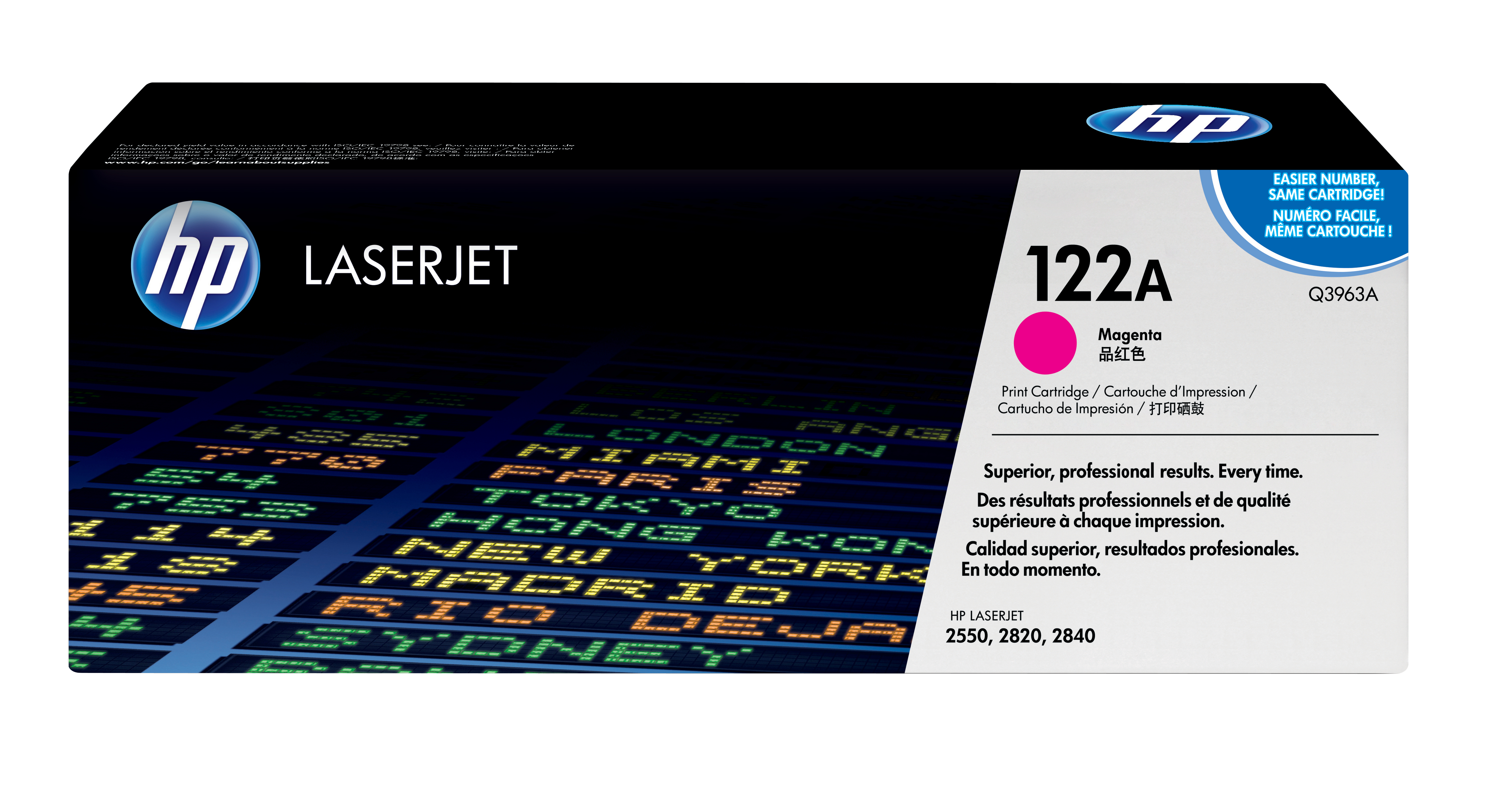 HP 122A - magenta - original - LaserJe