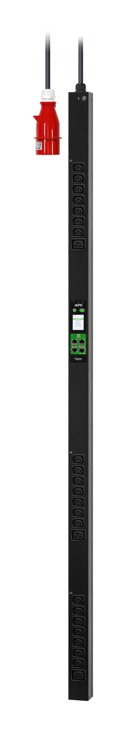 APC Easy PDU Metered Zero U 11 kW 230V 21 C13 3 C19 IEC309