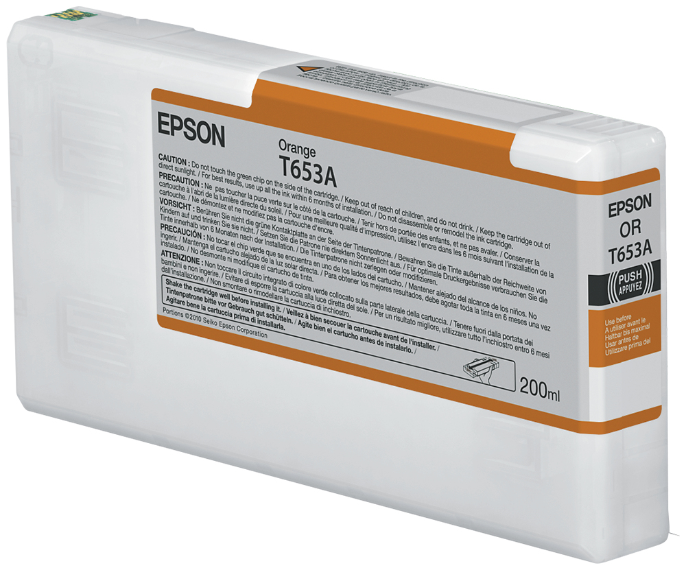 Epson - orange - original - blækpatron