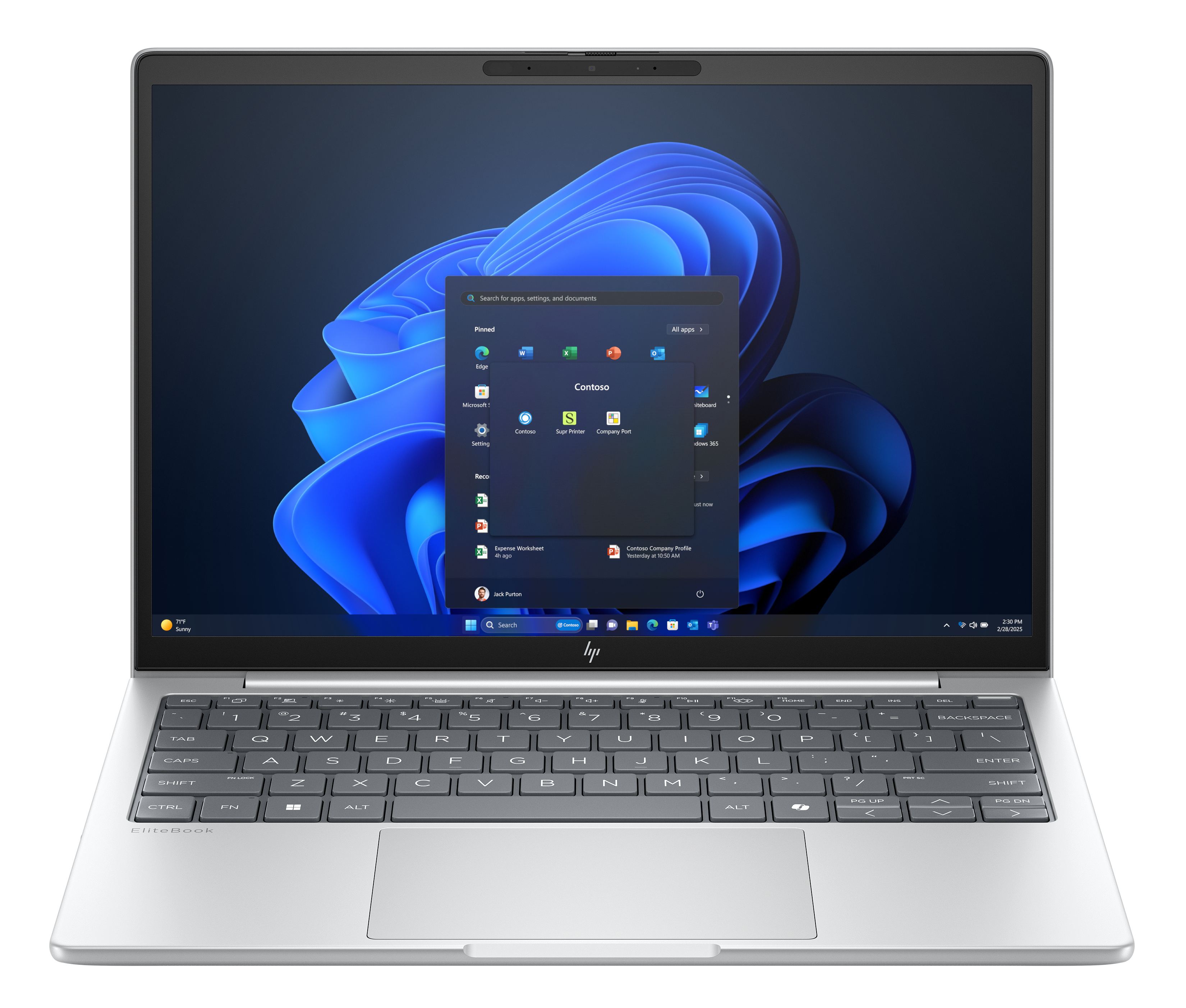 HP EliteBook 8 G1i Intel Core Ultra 5 225U 33.7cm 13.3Zoll WUXGA 16GB 512GB/SSD W11P SmartBuy 3J Gar (DE)