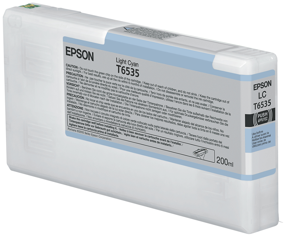 Epson - lys cyan - original - blækpatr