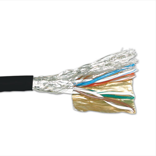 CAT6 S/FTP PVC stranded patch black 305 m