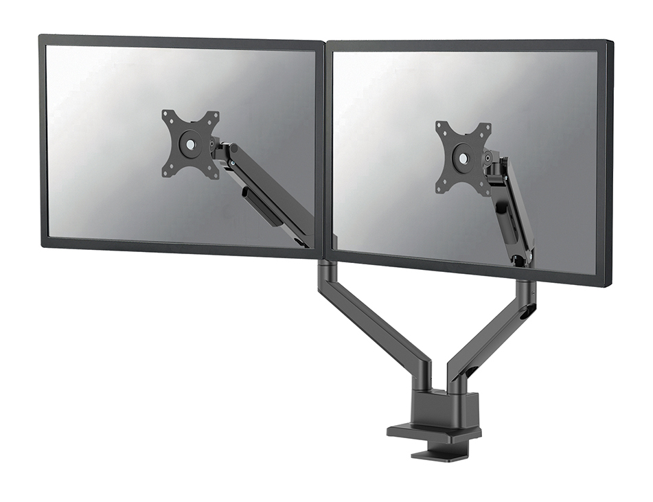Neomounts DS70-250BL2 Tischhalterung für 2 Monitore bis 81cm 32" 9KG Schwarz