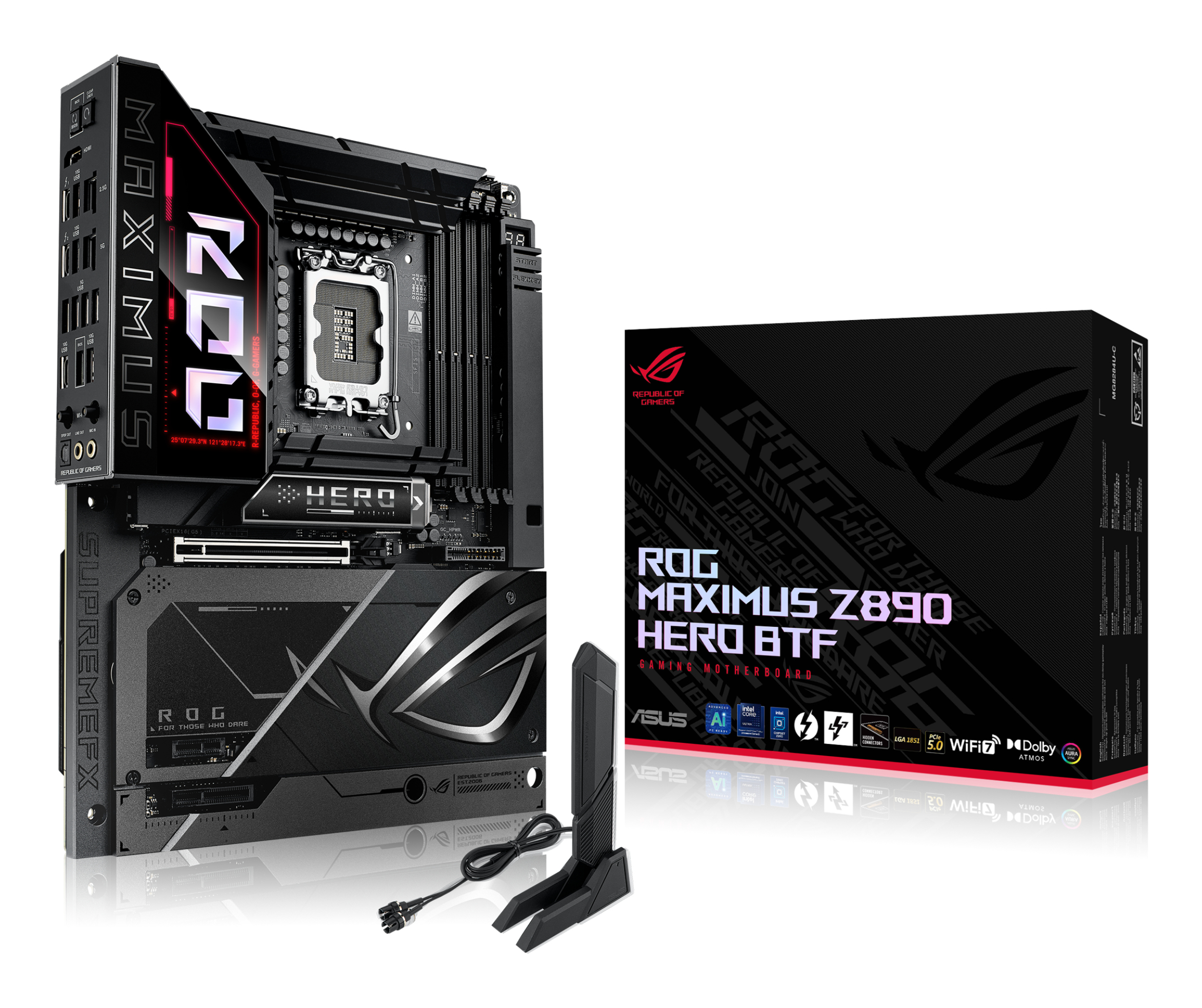 MB ASUS ROG MAXIMUS Z890 HERO BTF (Intel.LGA1851.DDR5.ATX)
