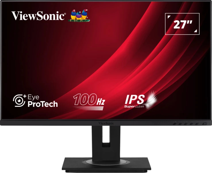 68,58cm/27'' (1920x1080) ViewSonic VG2748a-2 16:9 5ms IPS VGA HDMI DisplayPort USB-Hub VESA Pivot Speaker Full HD Black