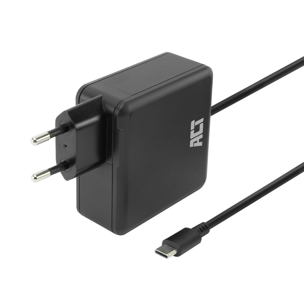 USB-C laptop wall charger 100W with Power Delivery profiles, 2 meters