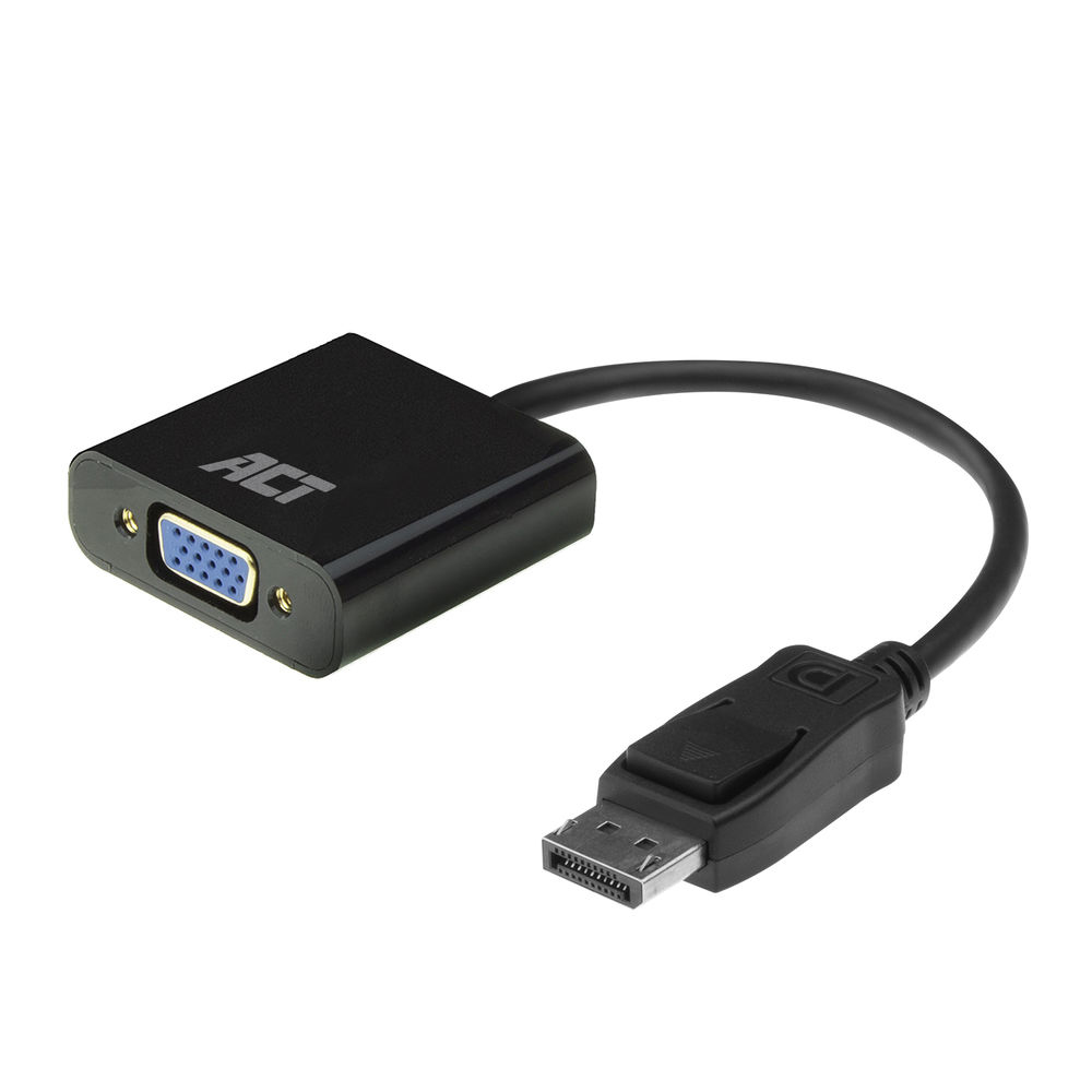 DisplayPort to VGA female adapter