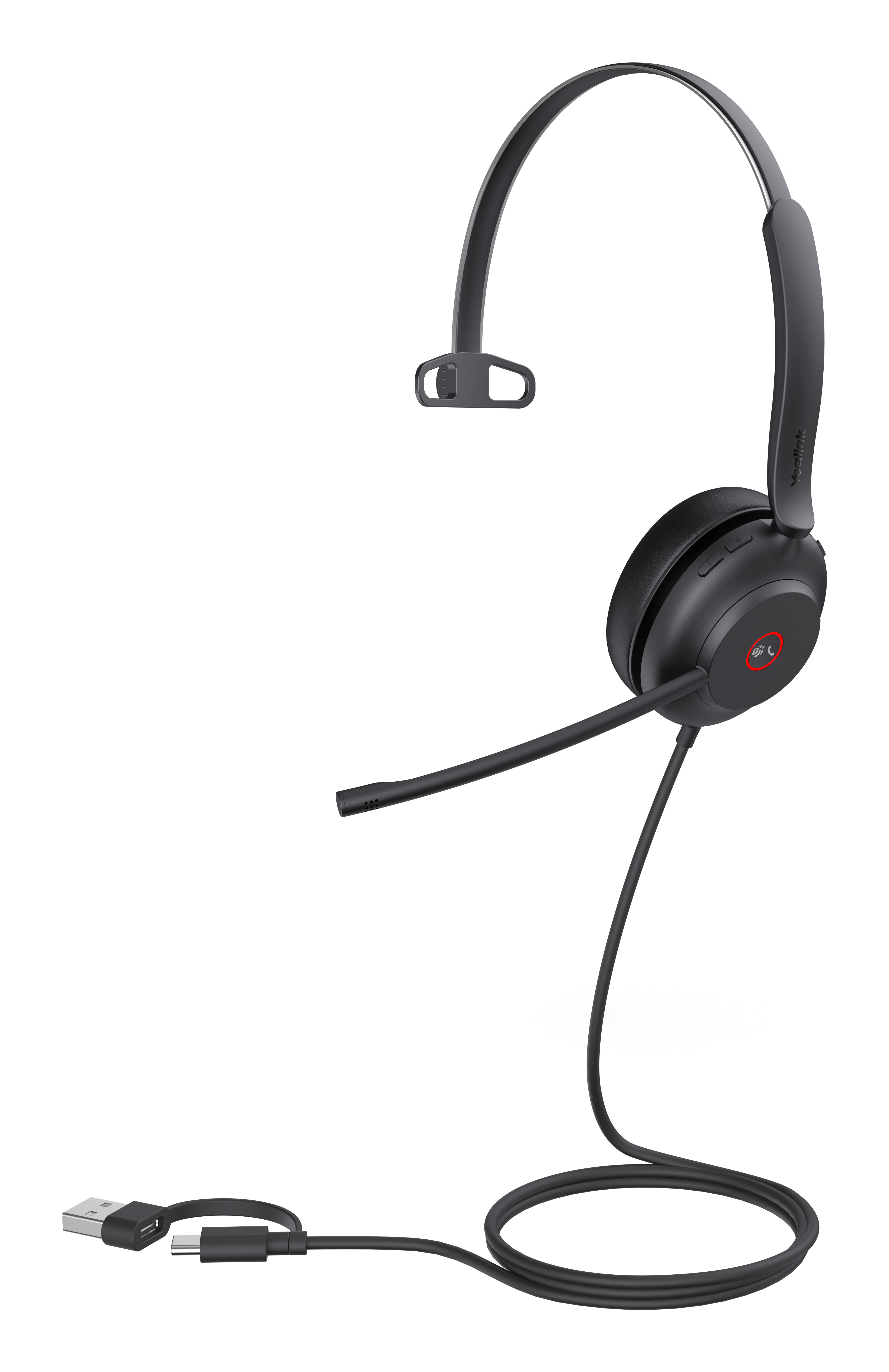 Yealink UH37 Mono - Headset - on-ear