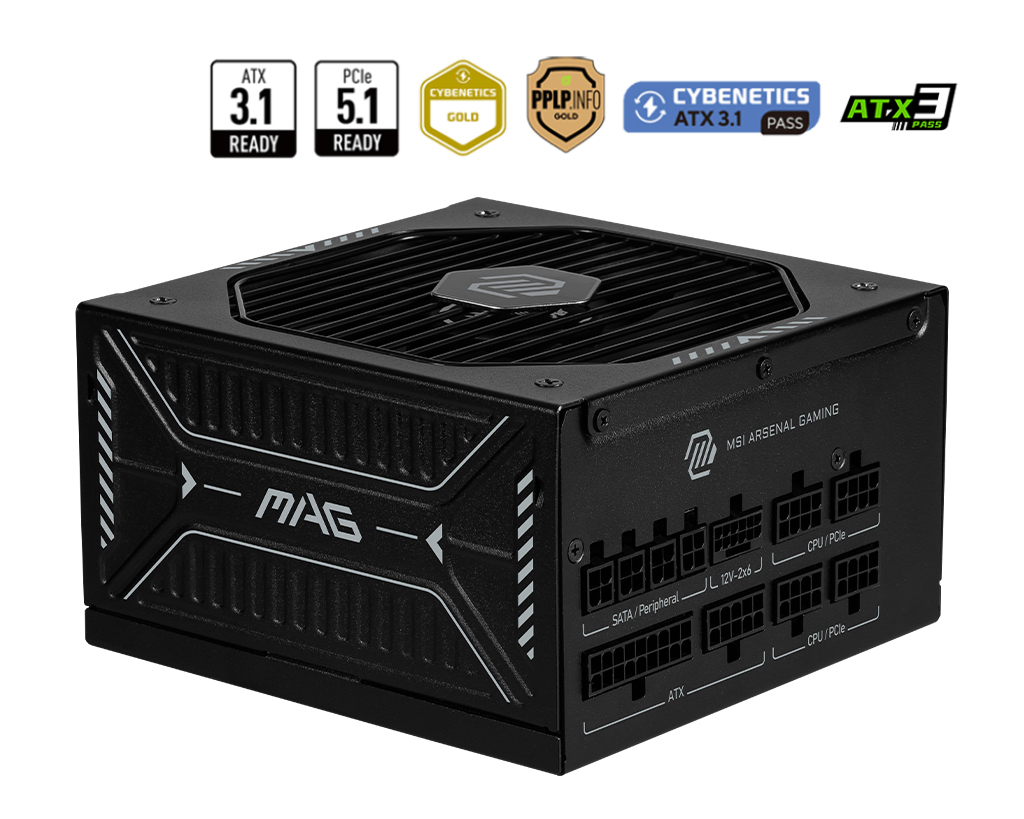 PSU MSI MAG A850GLS PCIE5
