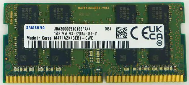 Samsung - 16GB - DDR4 - 3200MHz - SO D