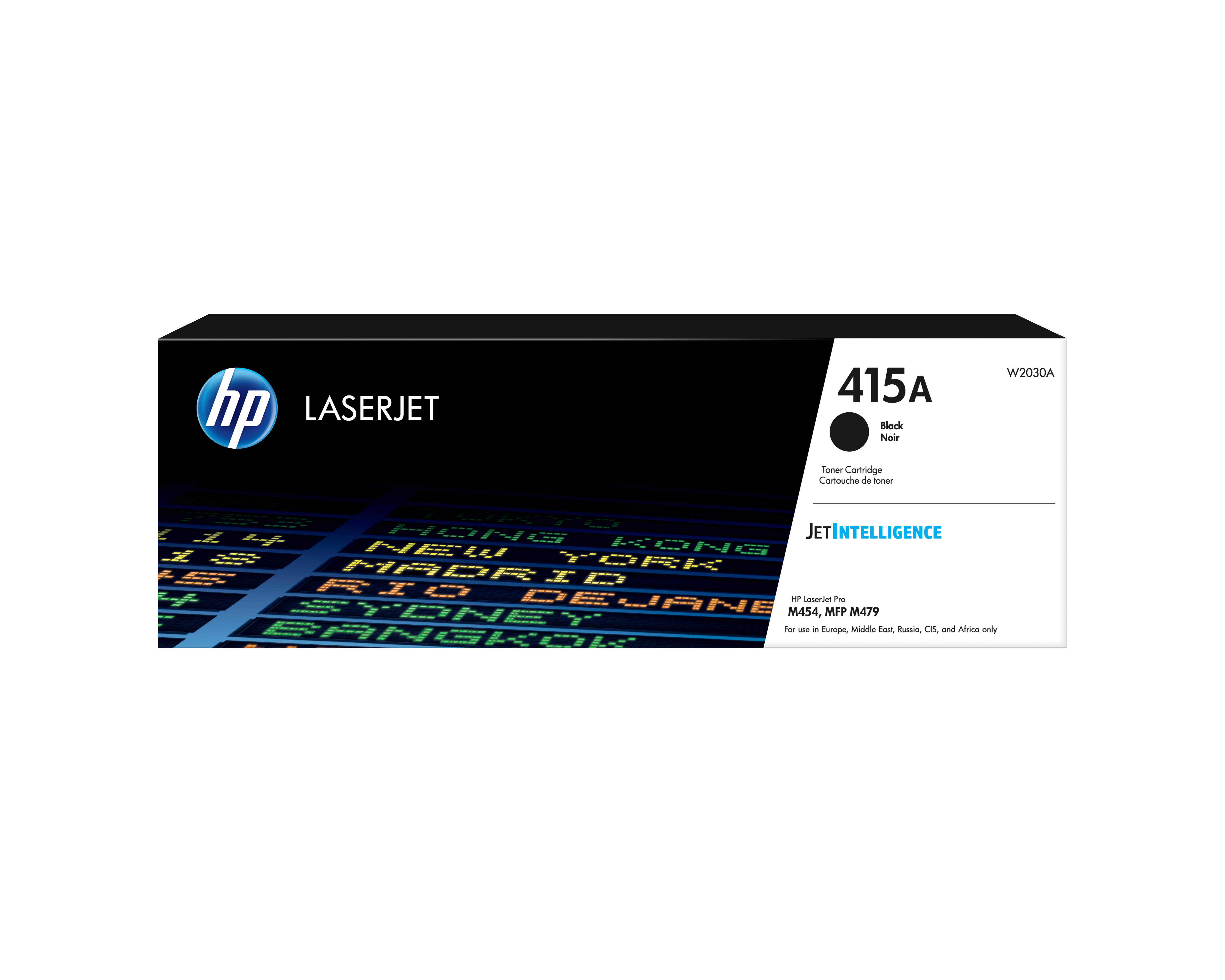 HP Toner Cartridge W2030A Stand. Cap No. 415A black