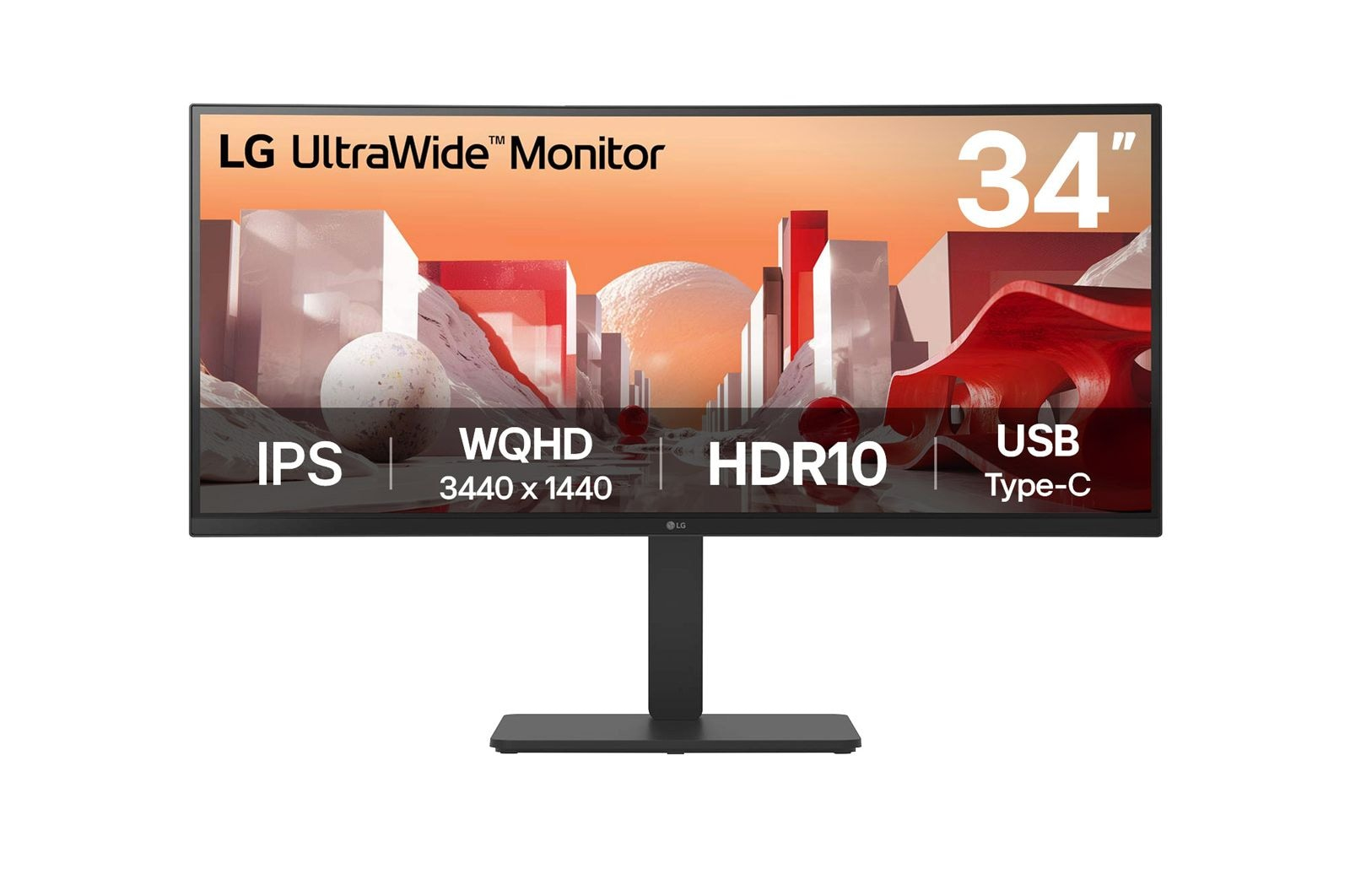 LG UltraWide 34BA75QE-B 34 IPS 3440 x 1440 (UltraWide) HDMI DisplayPort USB-C 60Hz