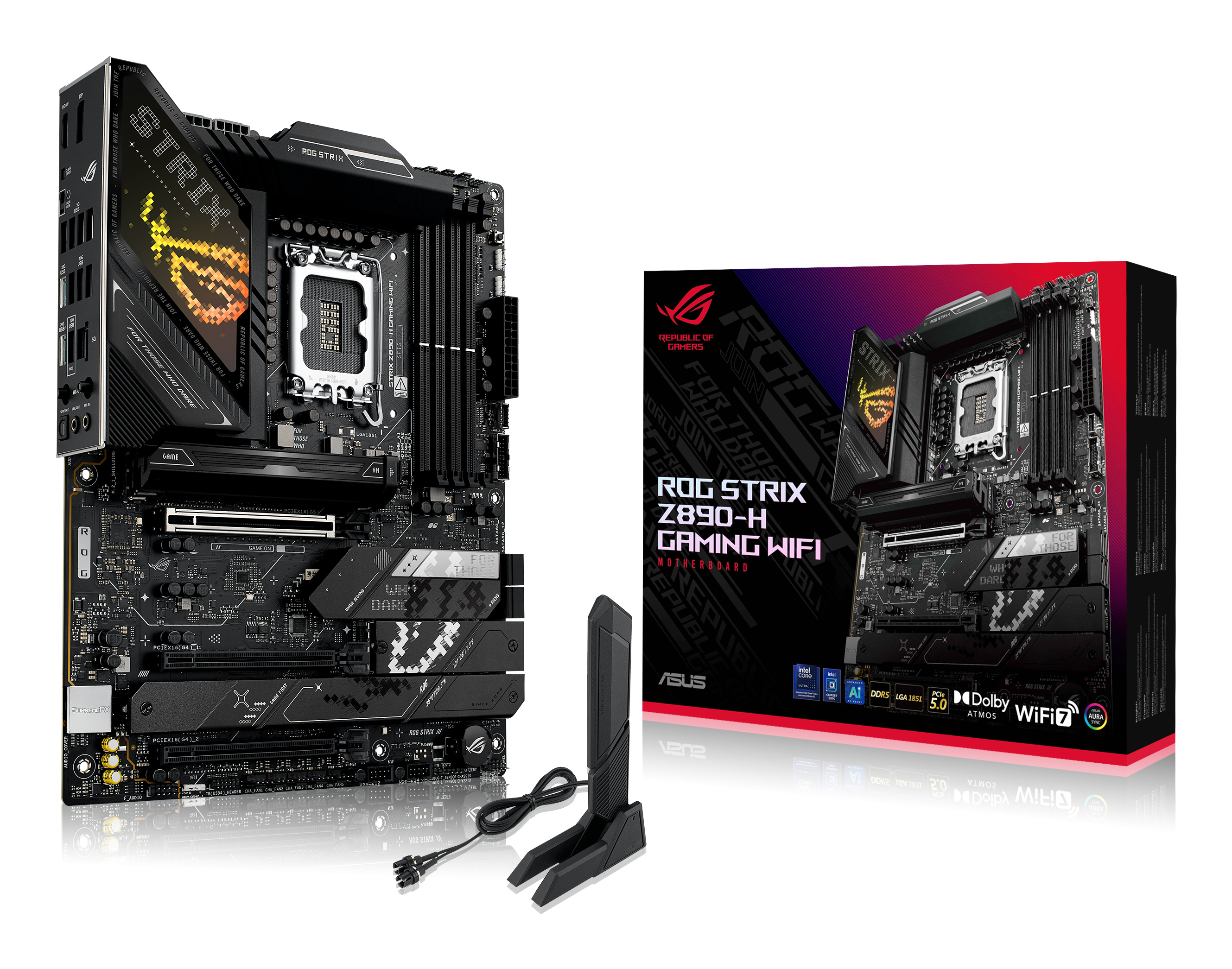 MB ASUS ROG STRIX Z890-H GAMING WIFI (Intel.1851.DDR5.ATX)