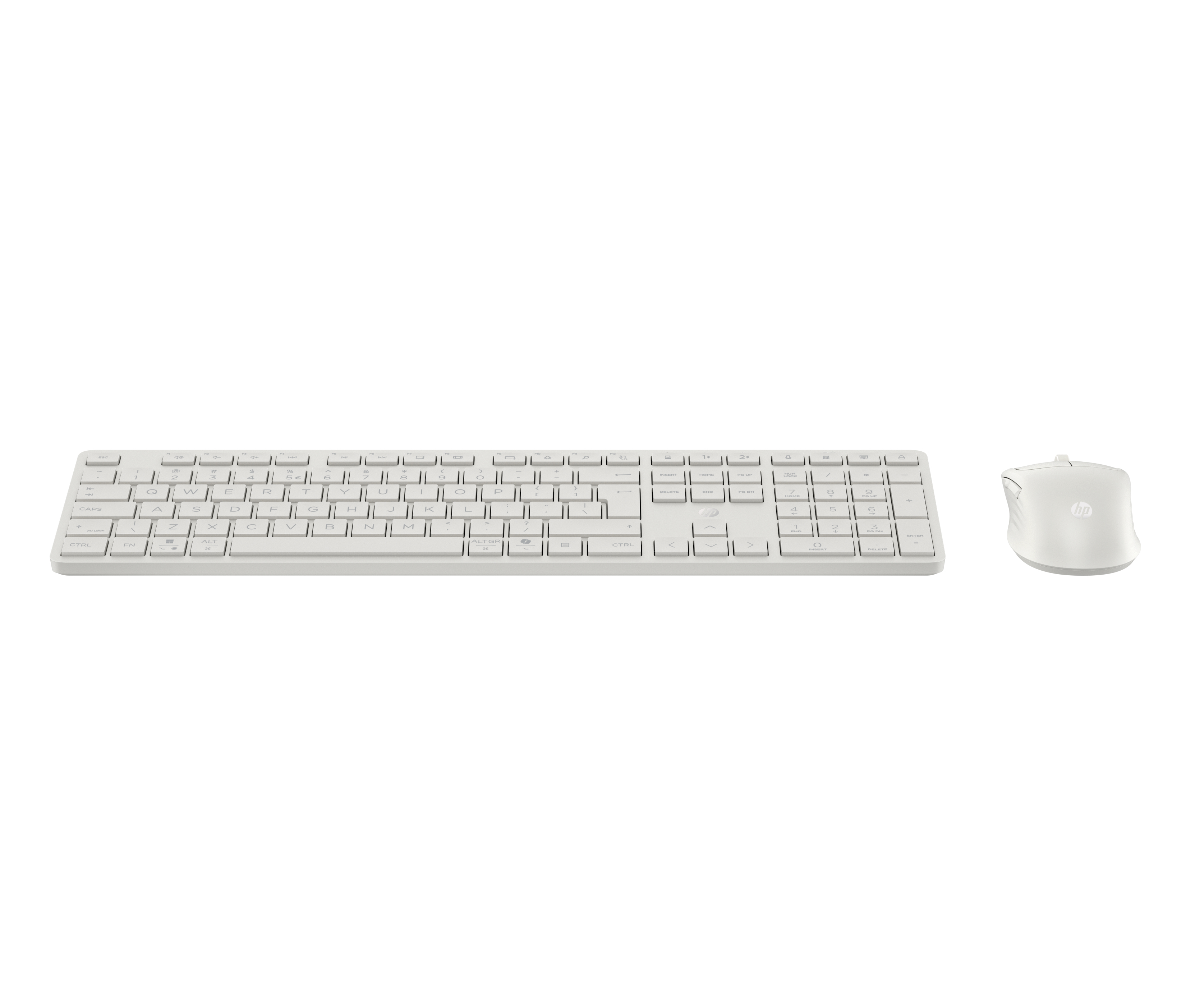 HP Multi-Device Dual-Mode Mouse and Keyboard Combo 495C White