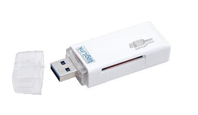 Card-Reader Stick USB 3.0 weiß CR0034A