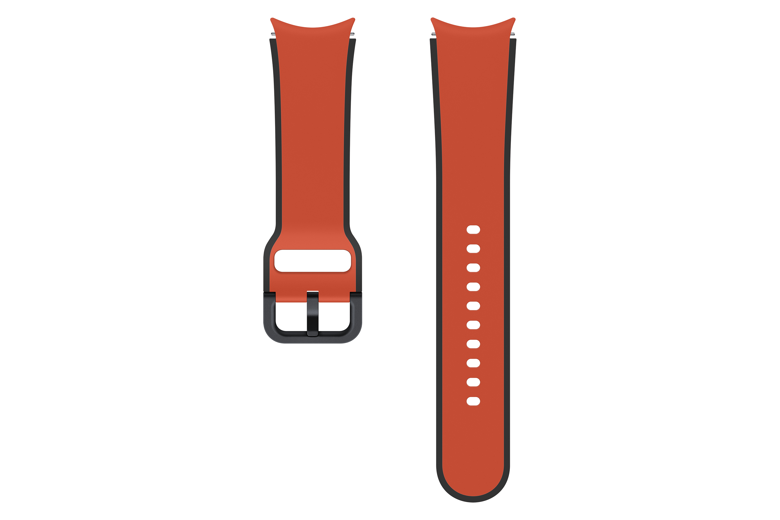 Samsung Two-tone Sport Band 20mm, M/L ET-STR91 Red for Galaxy Watch4 or later - ET-STR91LREGEU