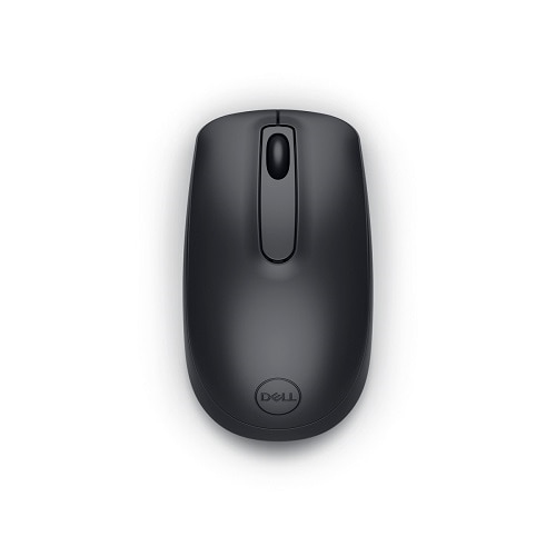 Dell WM118 optisch - 3 Tasten - kabellos Schwarz