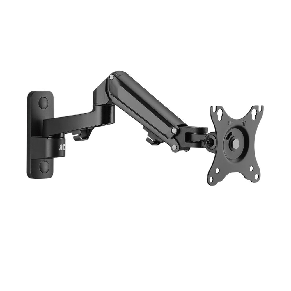 Monitor arm 27 inch , wall mount with gas spring, 1 screen