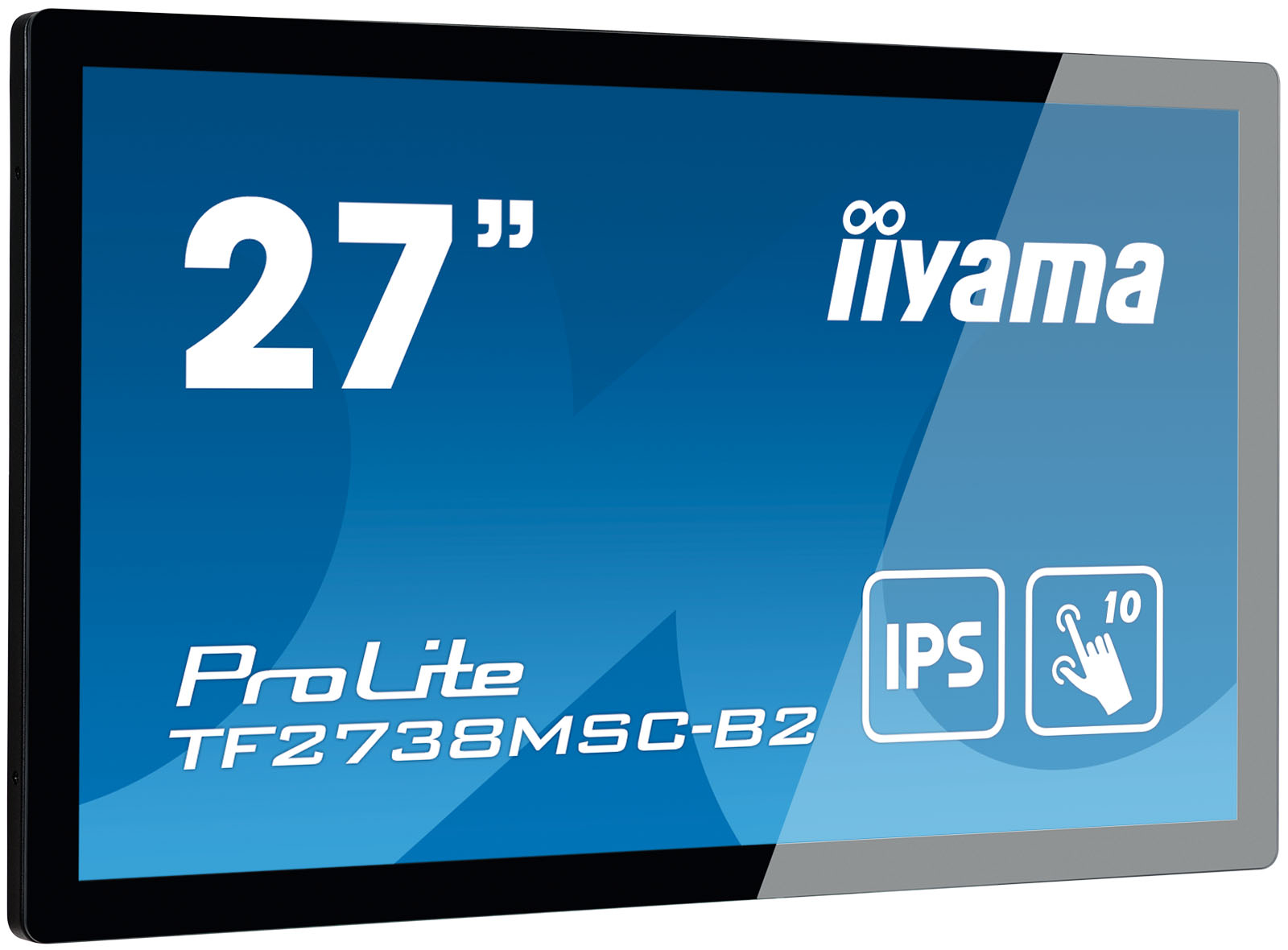 iiyama ProLite TF2738MSC-B2 touch  screen monitor 68.6 cm (27")  1920 x 1080 pixels Multi-touch Multi-user Black ProLite TF2738MSC-B2, 68.6 cm