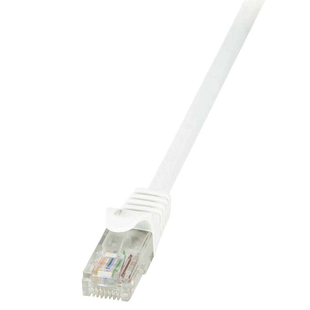 Logilink Patch Cable Cat.6 U/UTP white 0,50m EconLine