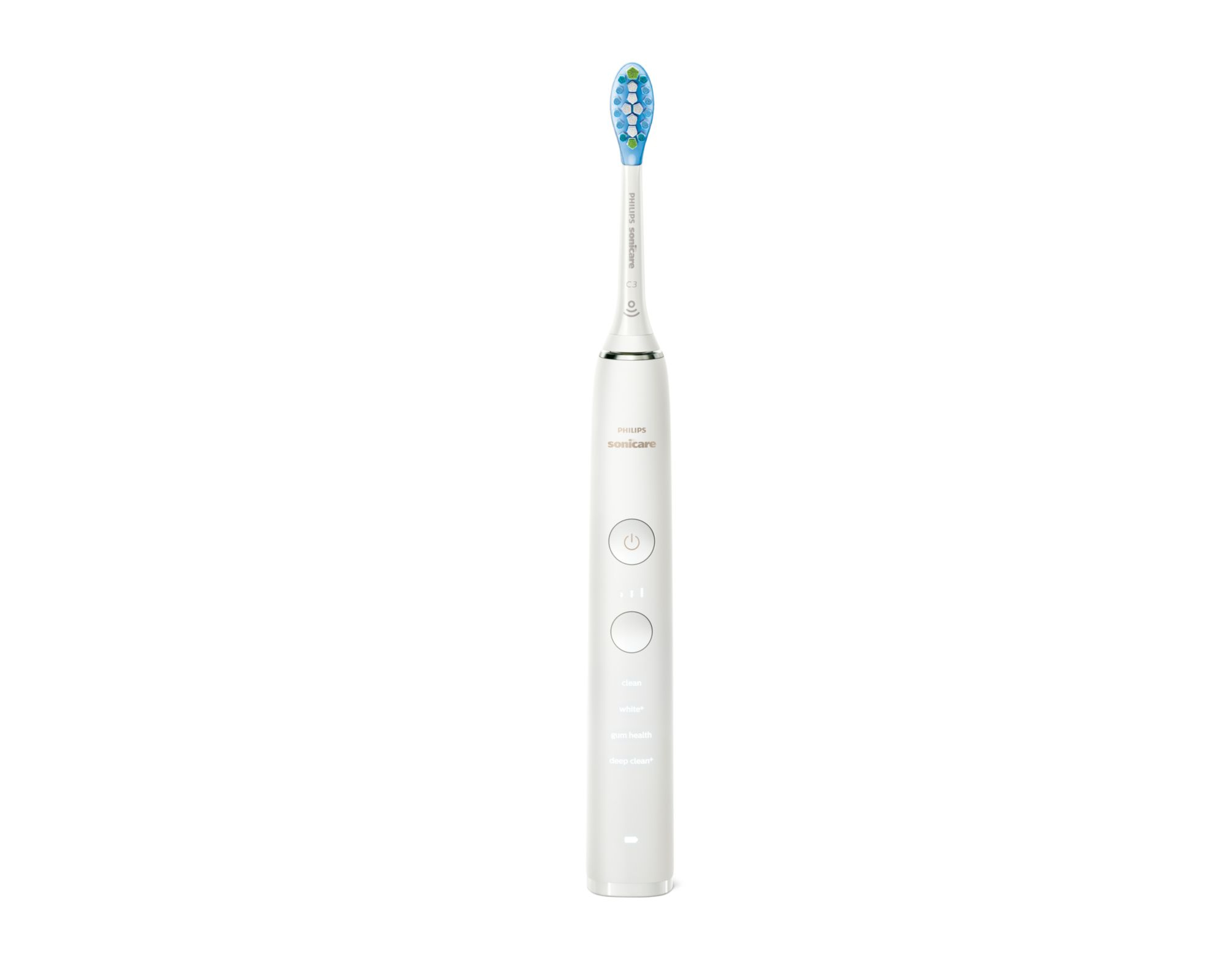 Philips Sonicare DiamondClean 9000 HX9911 Elektrisk Tandbørste Hvid