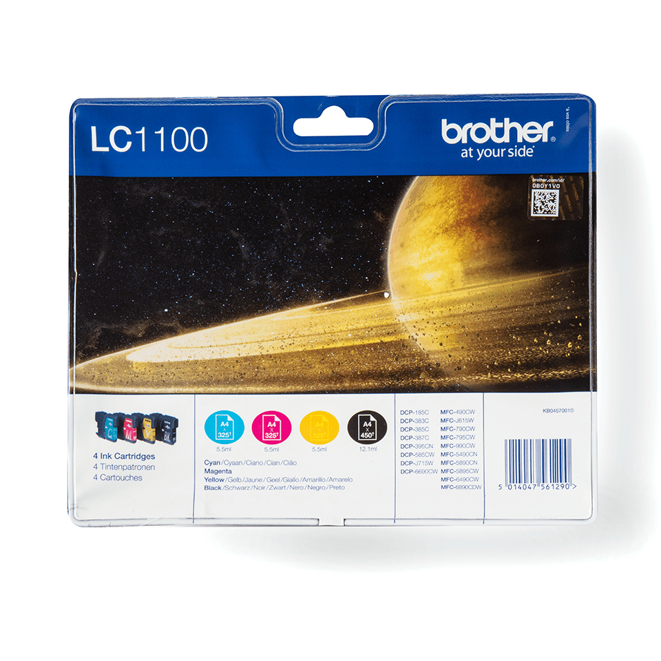 FP Brother LC1100 Value Pack, BK,C,M,Y