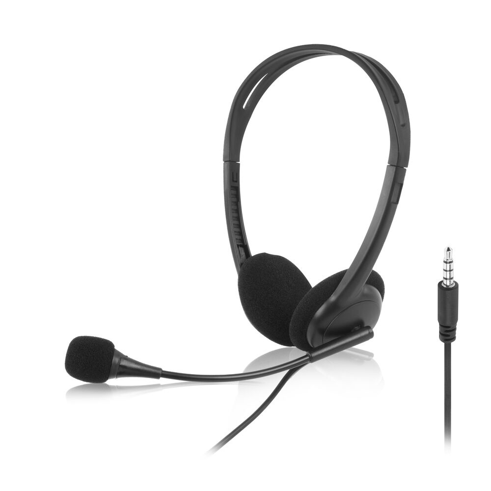 Headset with 3.5mm audio jack