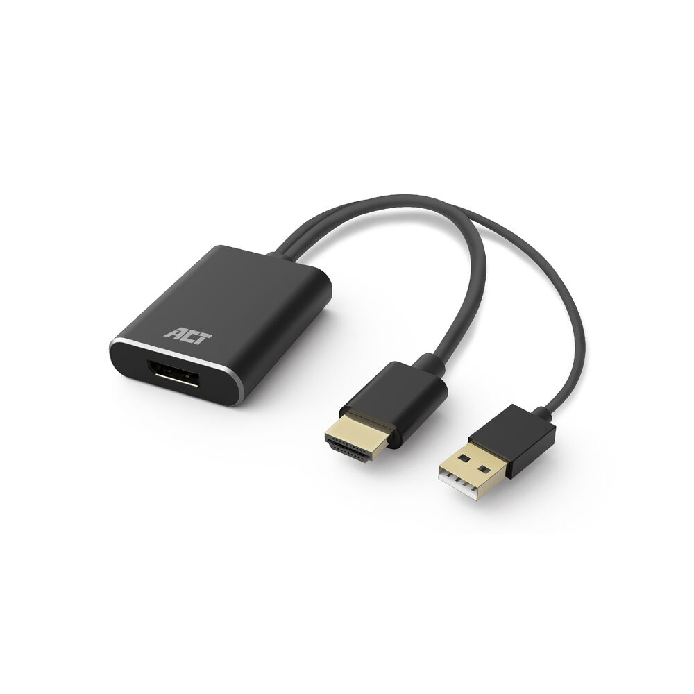 HDMI to DisplayPort adapter, 4K@60Hz