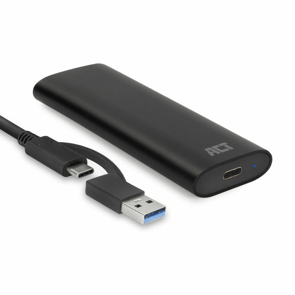 USB-C M.2 NVMe / PCIe SSD Enclosure, tool-free