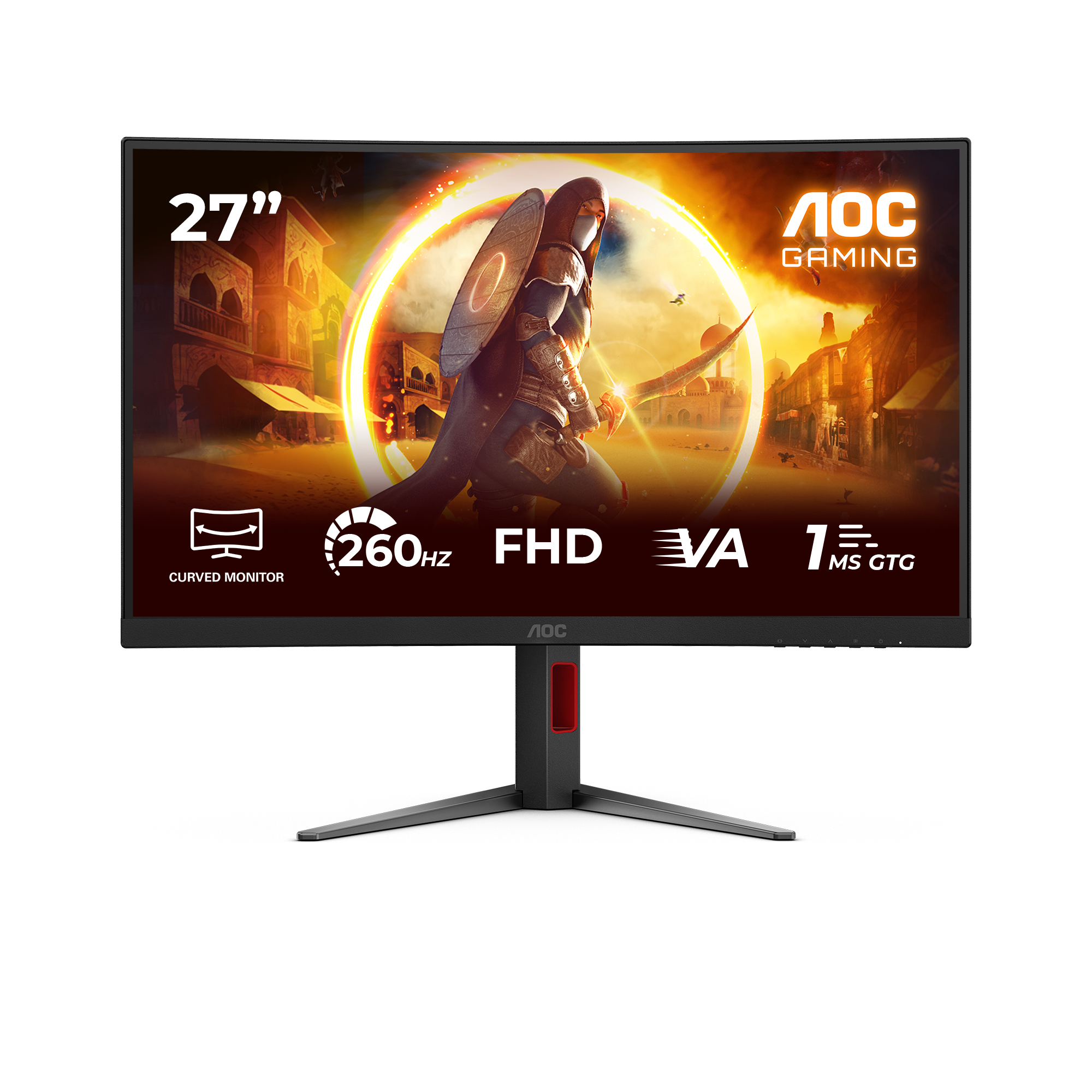 AOC Gaming C27G4Z2 27 VA 1920 x 1080 (Full HD) HDMI DisplayPort 260Hz