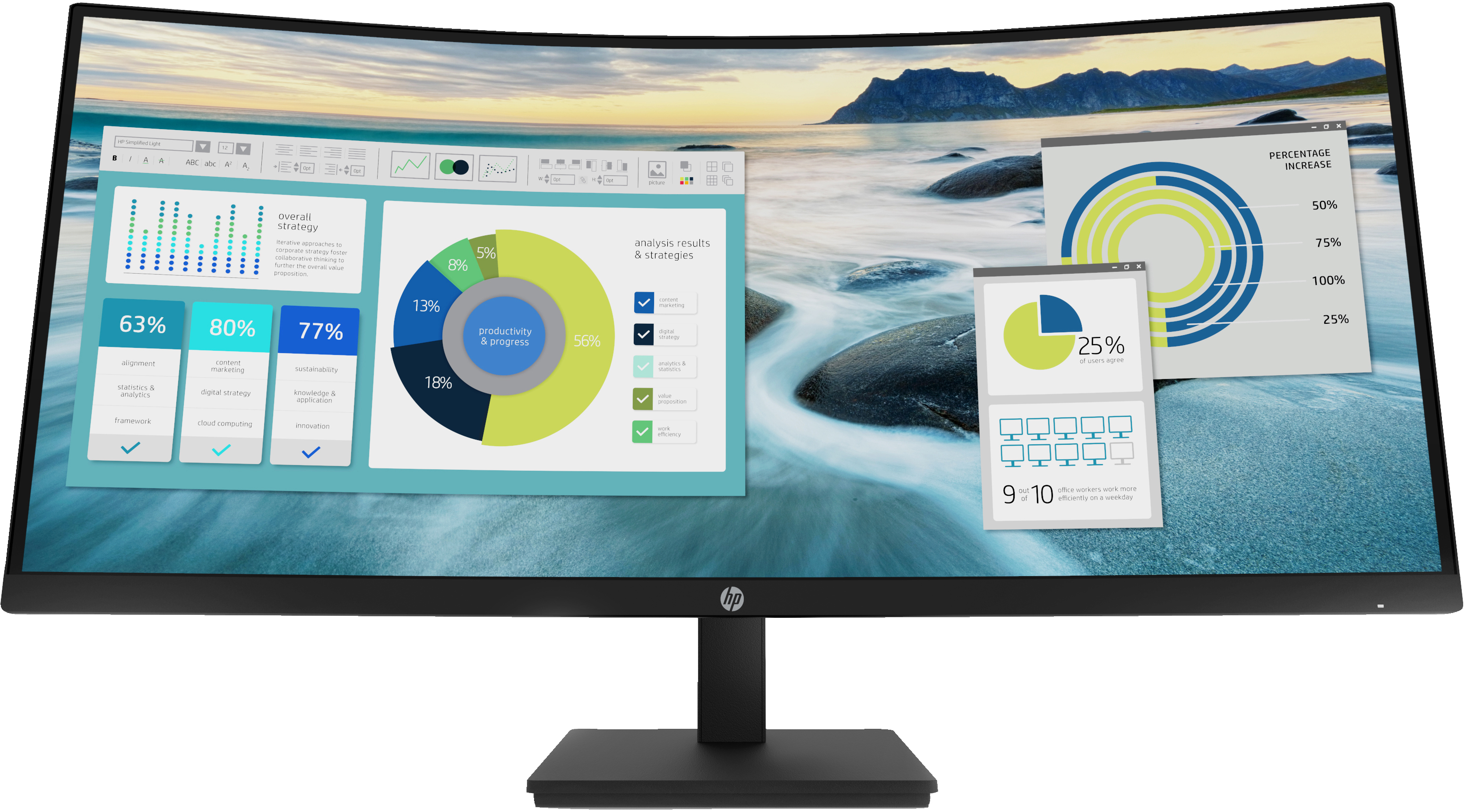HP P34hc G4 - LED-Skærm 34" VA 5ms