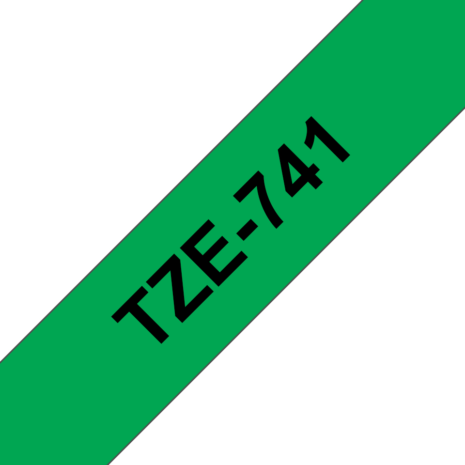 Brother TZE741 Etiketten erstellendes Band
