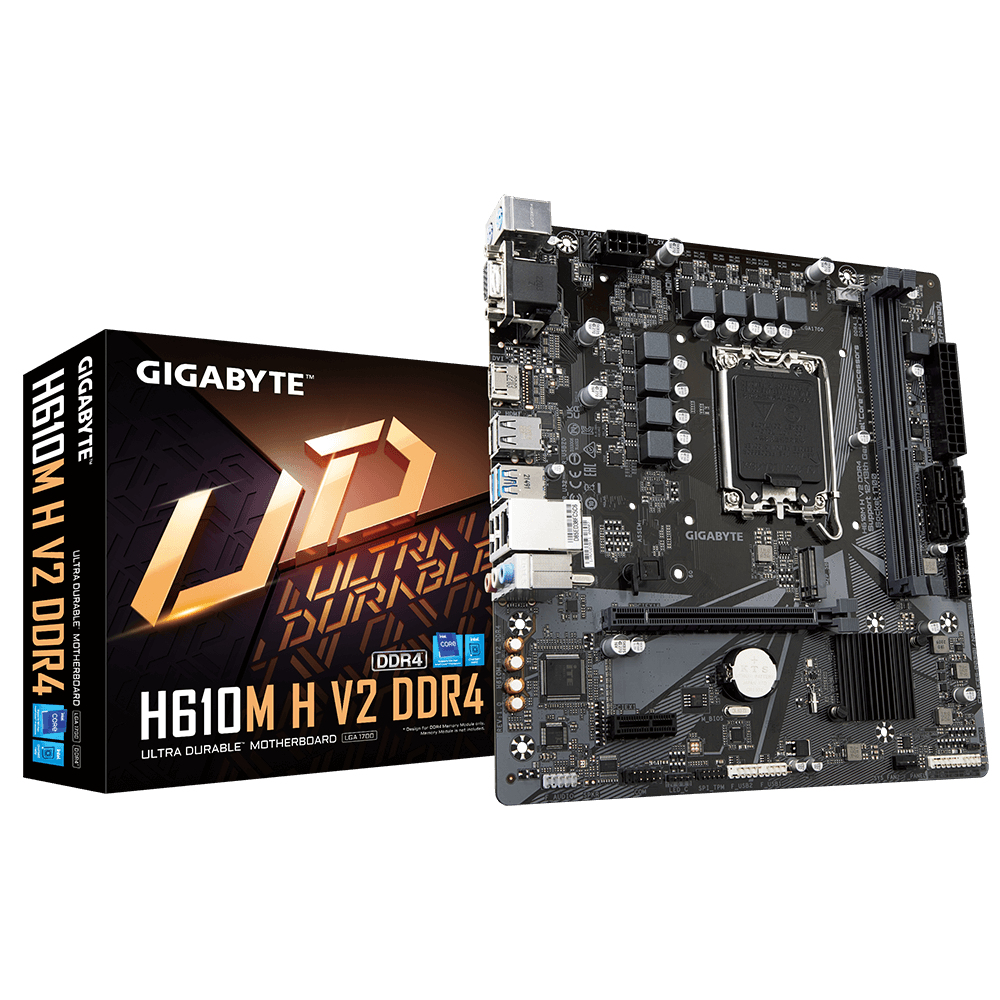Gigabyte H610M H V2 DDR4 - bundkort