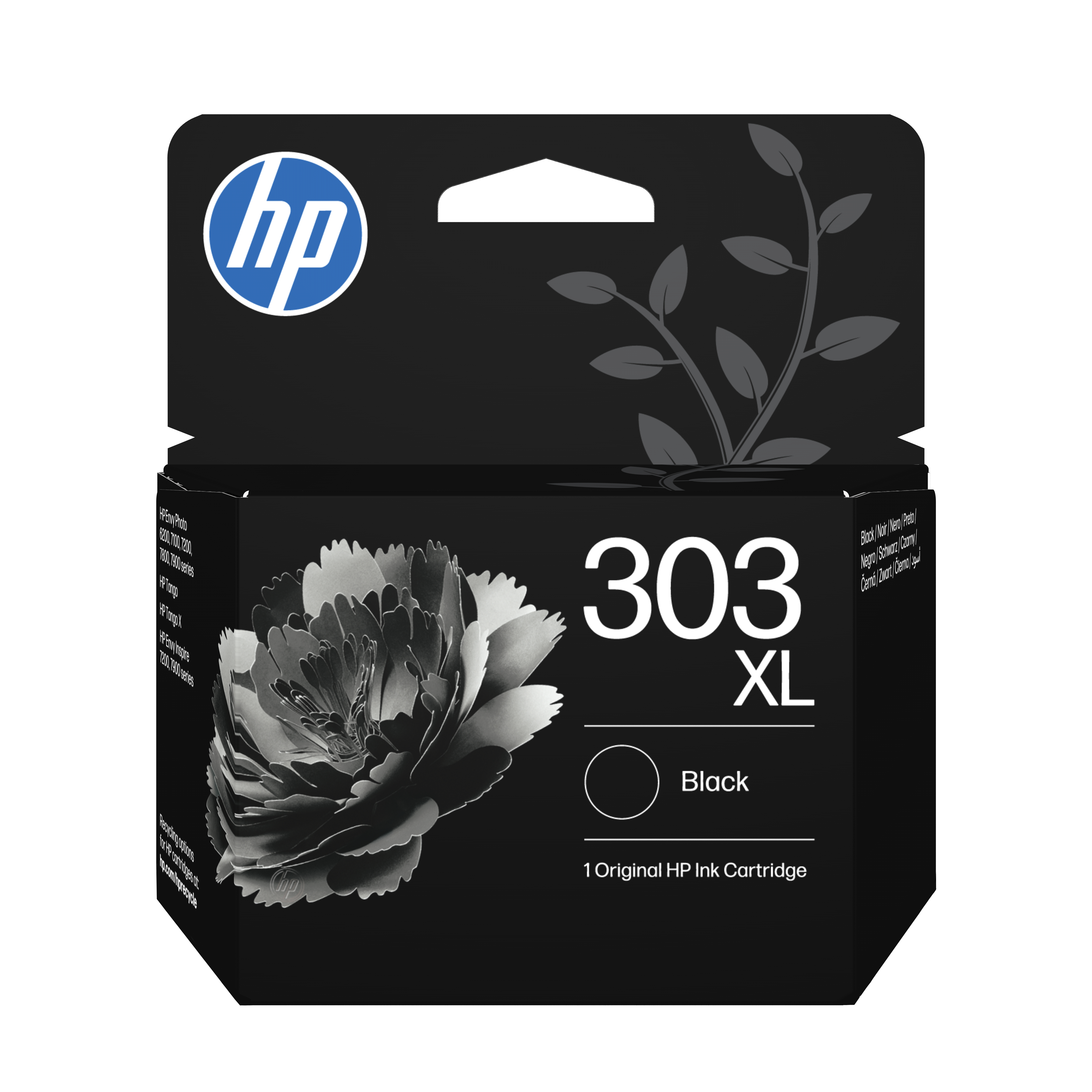 HP 303XL - Højtydende - sort - origina