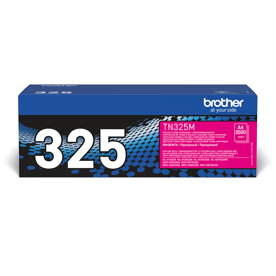 Brother Toner TN-325M Magenta bis zu 3.500 Seiten nach ISO 19798