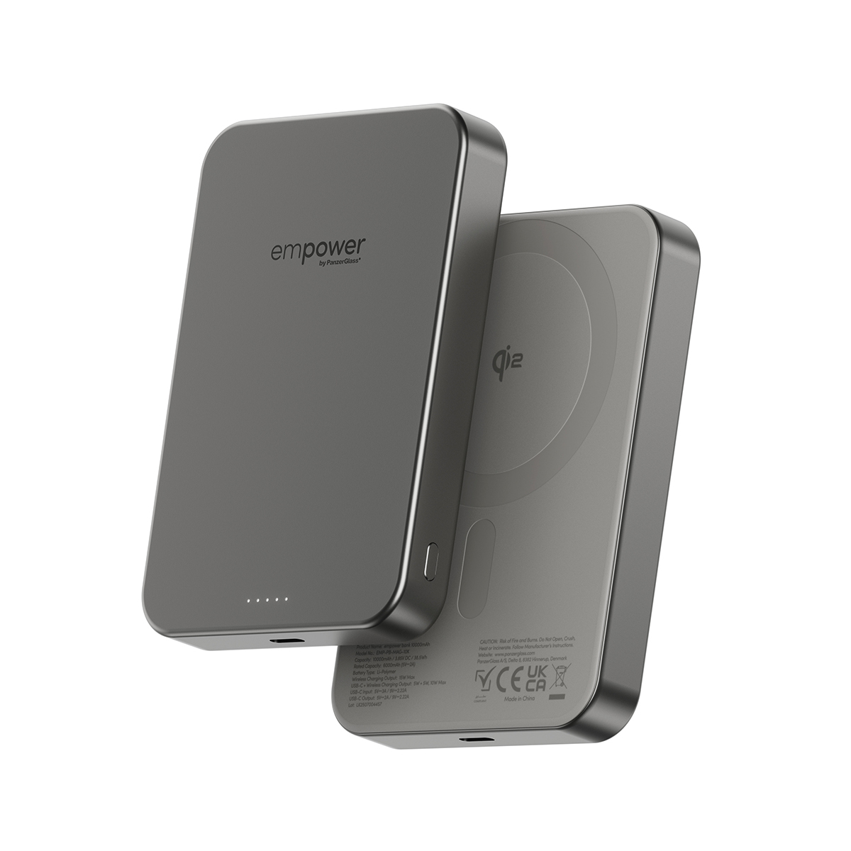 Panzerglass EMPOWER BANK 10000MAH TITANIUM