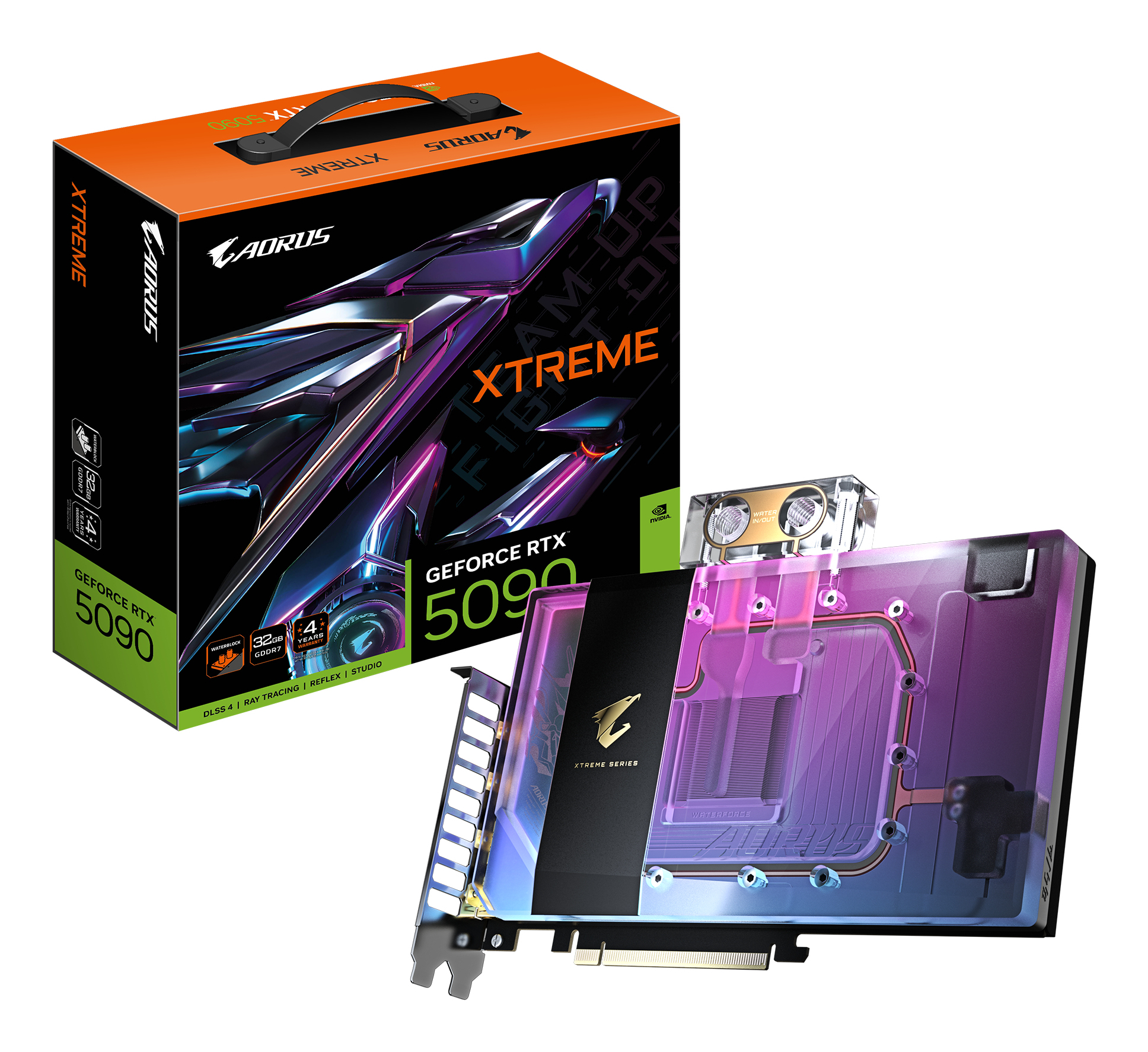 AORUS GeForce RTX 5090 XTREME WATERFOR