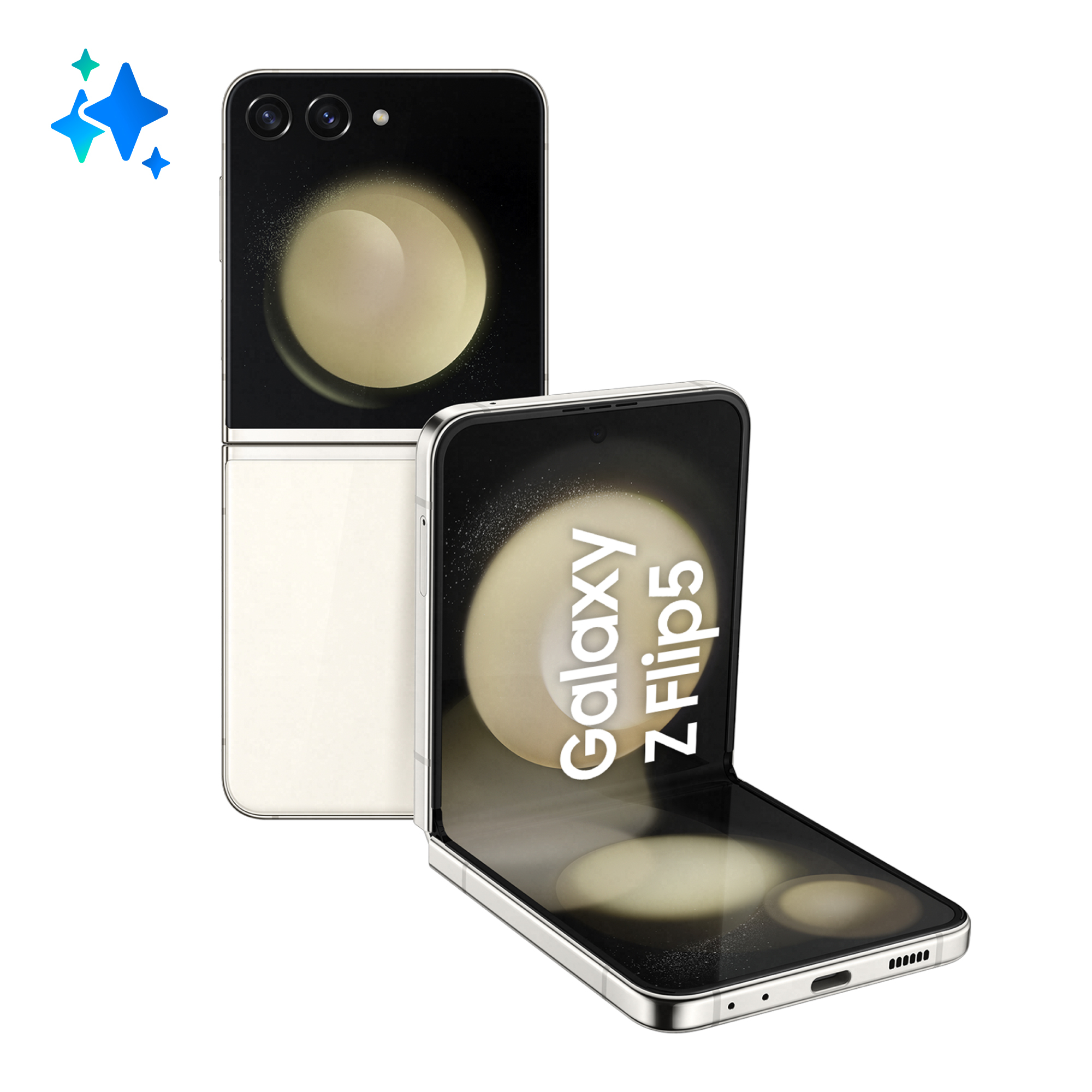 Samsung Galaxy Z Flip5 6.7" 512GB Fløde