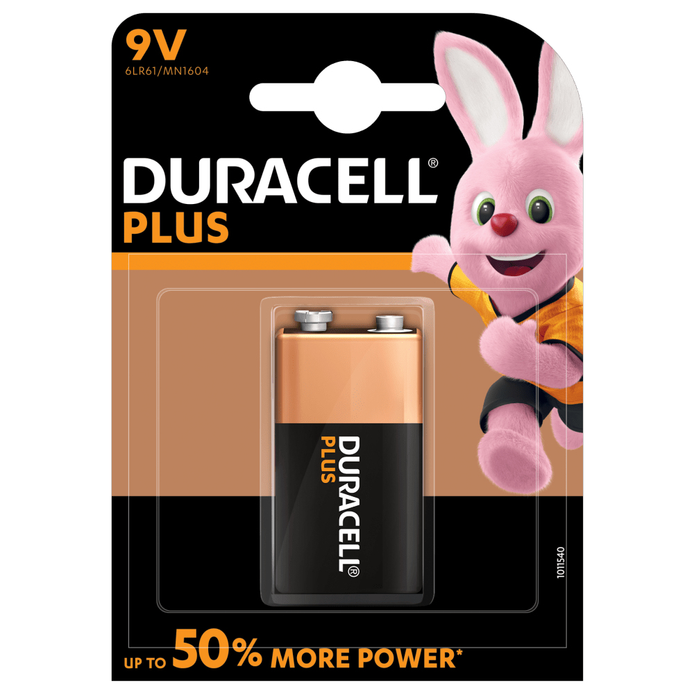 DURACELL Plus Power MN1604 9V BL1