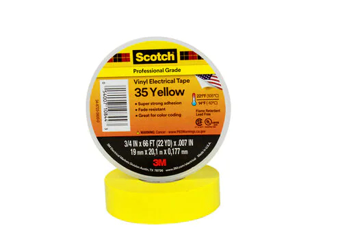3M Band Scotch35-19x20ye NR.35 19mmx20m gelb