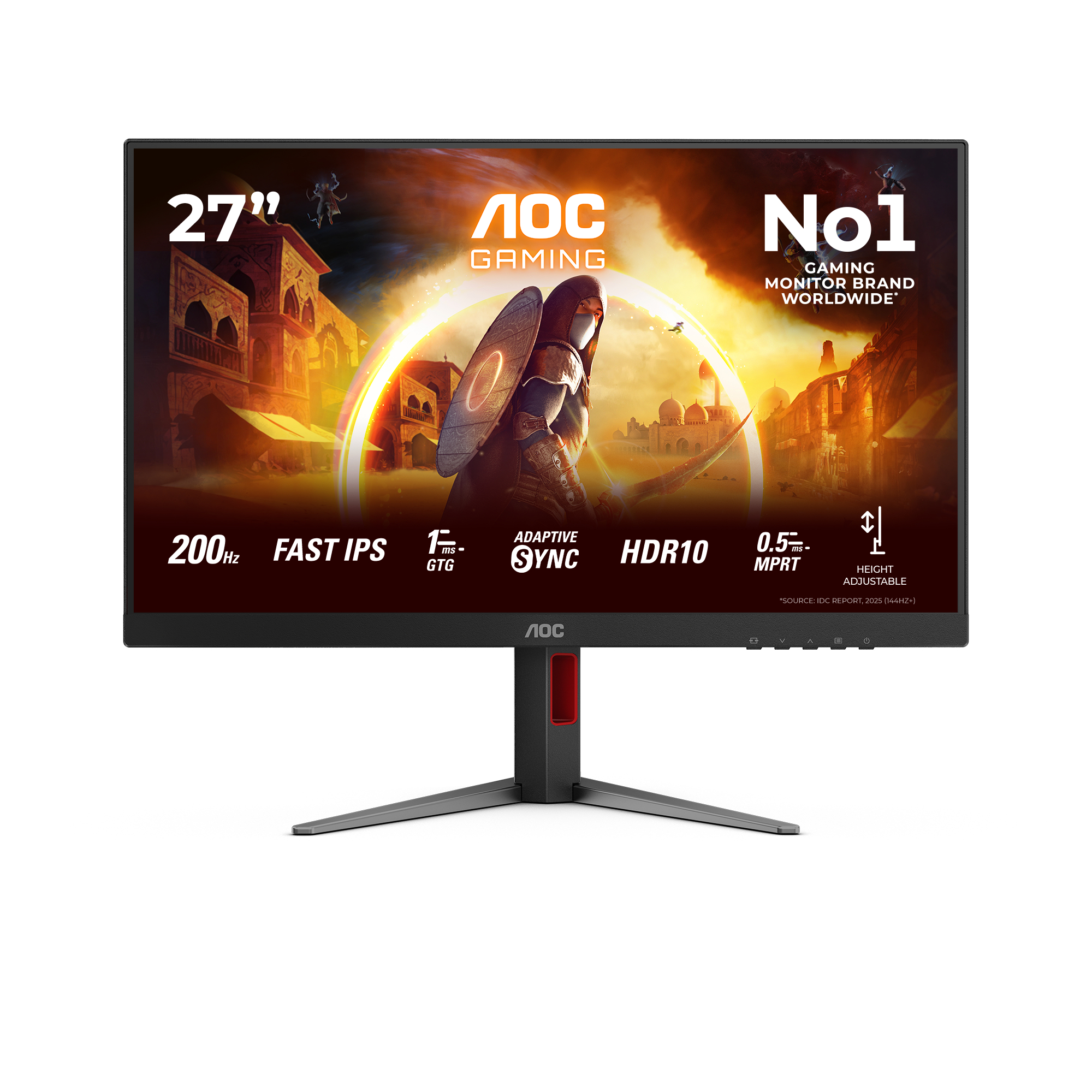 AOC skærm - WLED - 27" - Full HD 1920x