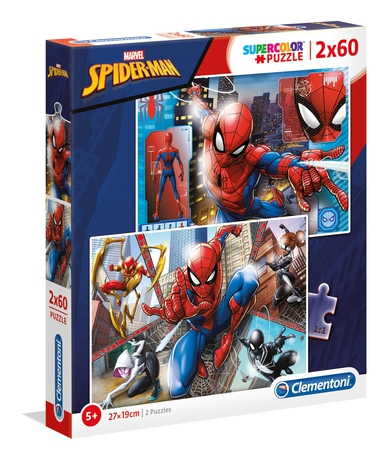 Clementoni Puzzle Spiderman 2x60st. Fl