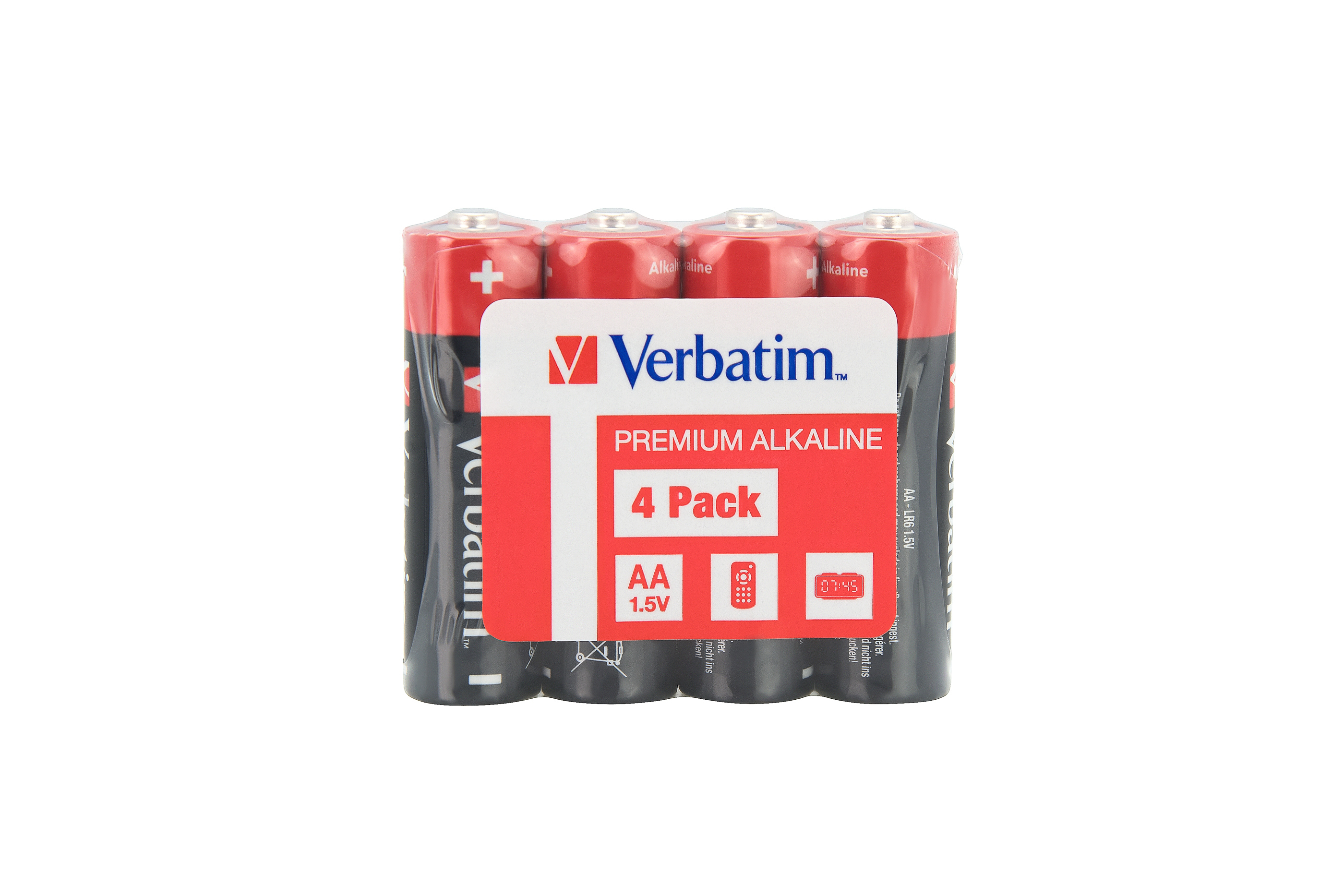Verbatim batteri - 4 x AA / LR6 - Alka