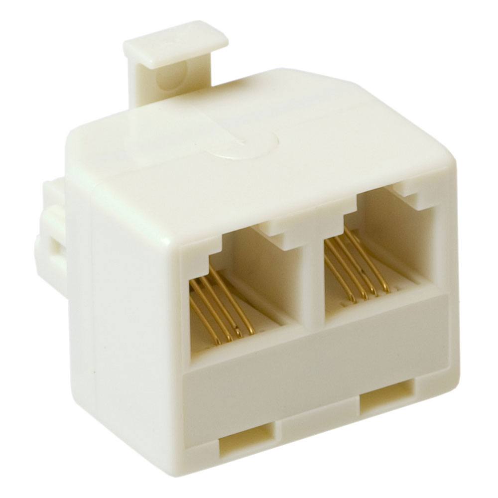 Connectors: 2x RJ-12 female - 1x RJ-12 male